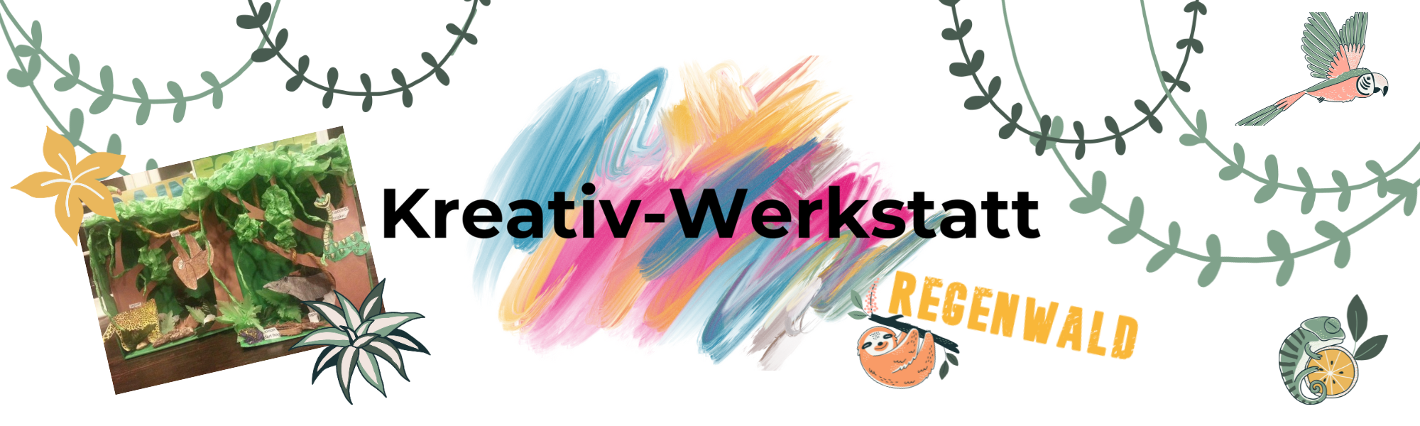 Kreativ-Werkstatt Regenwald