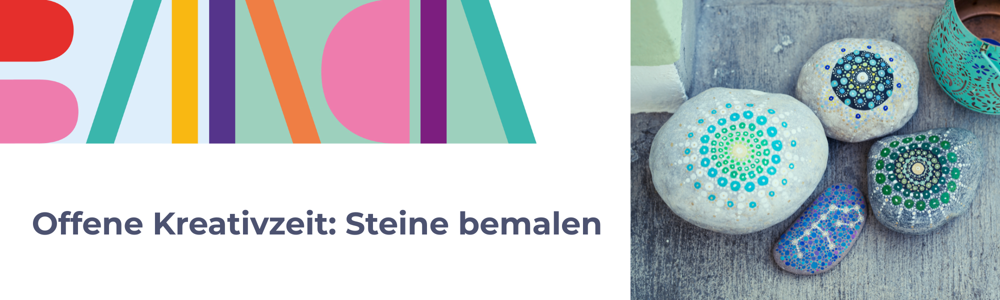 Steine bemalen