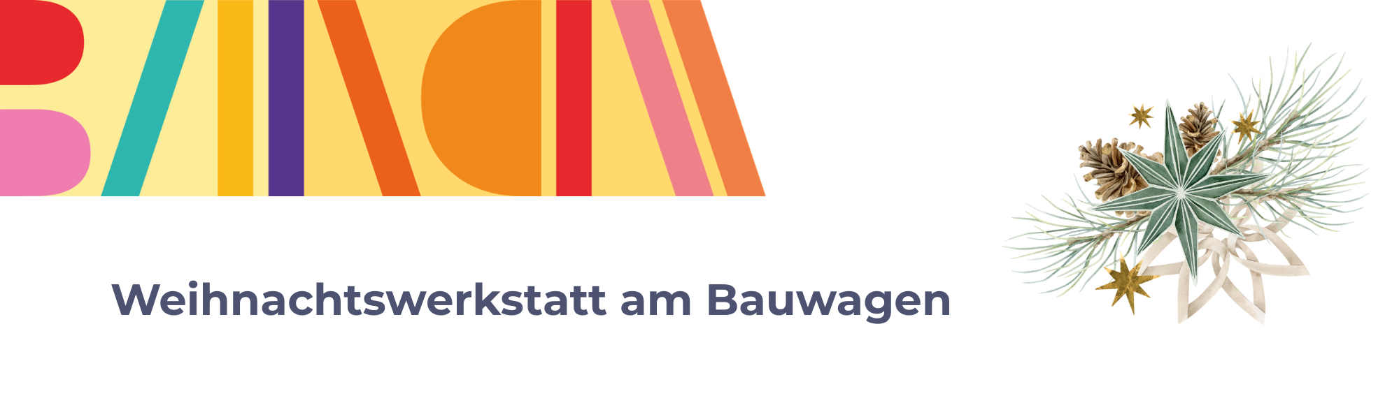 WEihnachtswerkstatt Bauwagen
